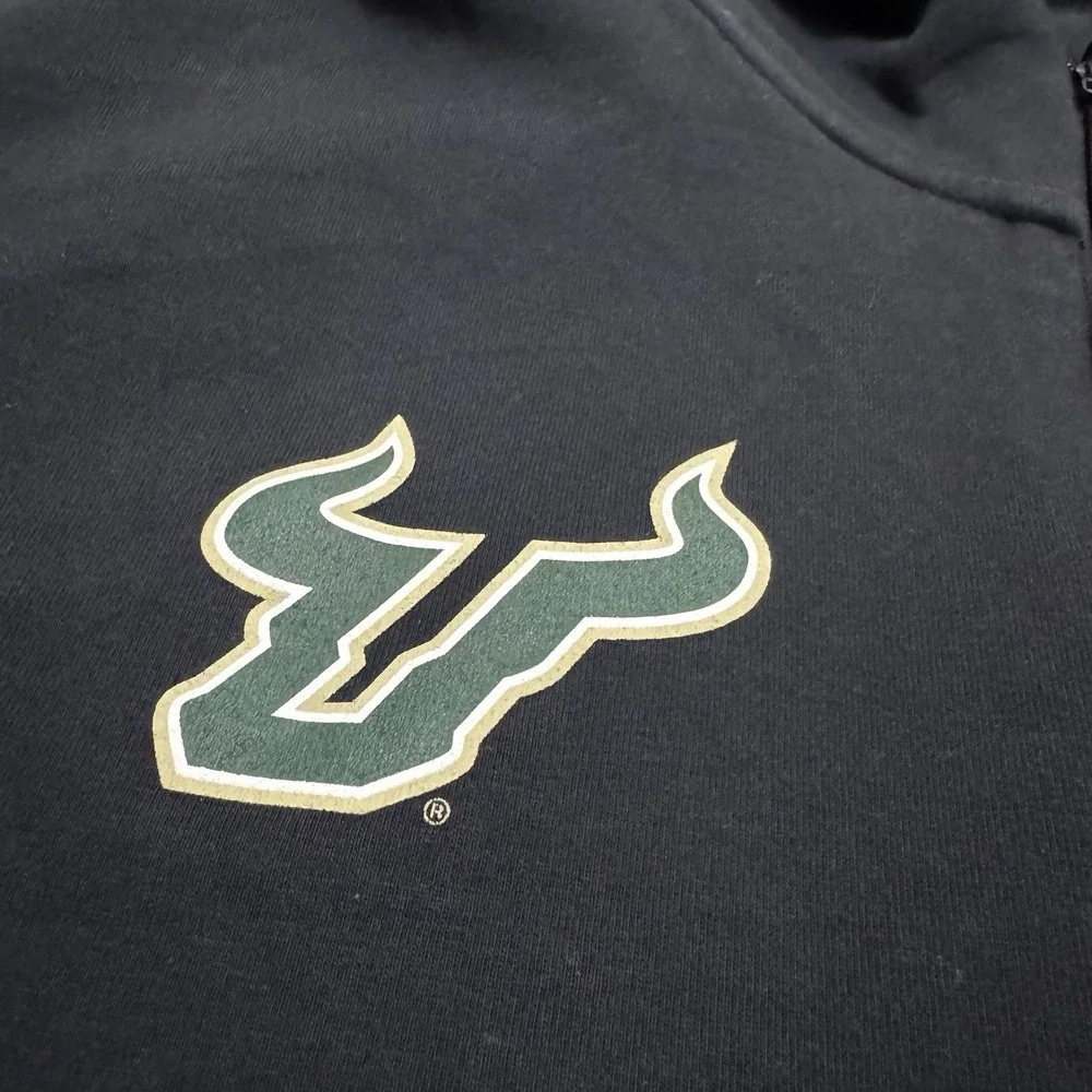 USF Bulls Hoodie‎ Mens 3XL Black Adidas Player Team Issued Bowl Game College